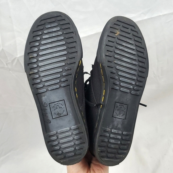 Dr. Martens Sheridan Black Canvas Boot - Picture 6 of 7